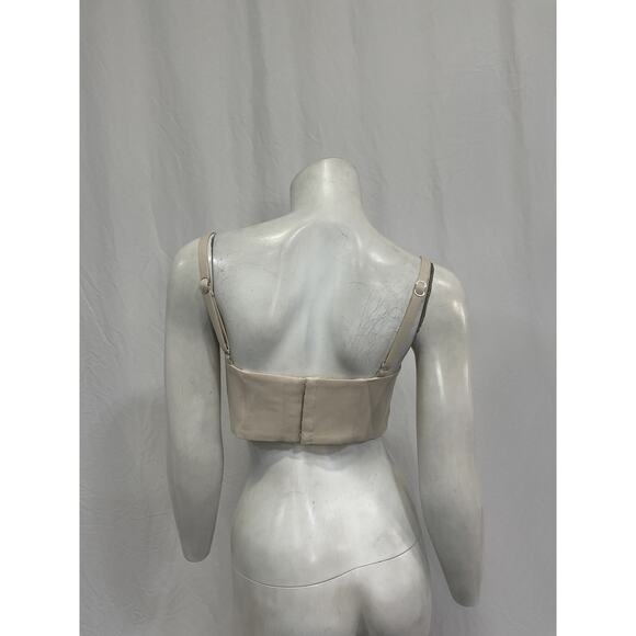 Lpa 'Liviana' Beige Poly Top Size S - Picture 3 of 5